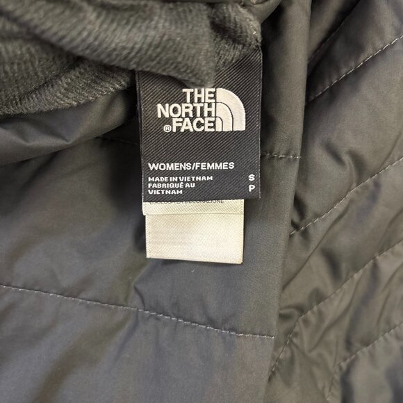 The North Face Womens Mossbud Insulated Reversible Parka Jacket Black Size Small - Picture 7 of 7